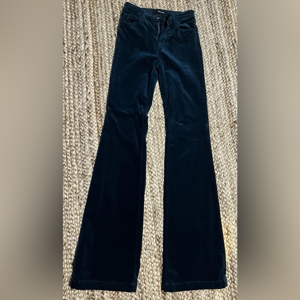 J Brand María flare jeans in emerald green. Size 25s